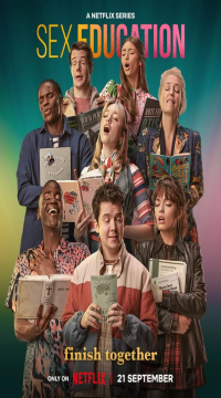 Sex Education (Season 4) Hindi ORG Complete NetFlix WEB Series WEB-DL  Movie images